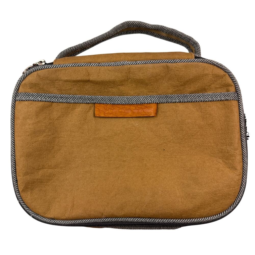 Out of The Woods Lunch Box Tan Supernatural Paper Eco-Friendly Zippered NWOT